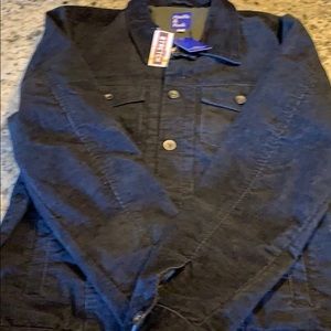Navy corduroy jacket
